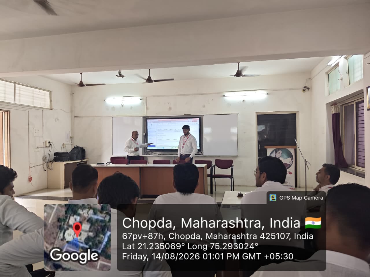 Mahatma Gandhi Shikshan Mandal's Smt. Sharadchandrika Suresh Patil College of Pharmacy, Chopda, organized a Capacity Building Program on MasterSoft Software for teaching and non-teaching staff, succes